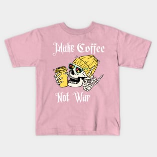 Make Peace Not War Kids T-Shirt